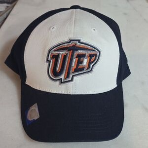 UTEP Dark Navy Blue and White Cap